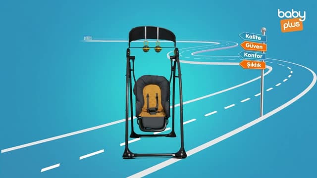 ebebek Kalitesini Takip Et! | baby plus Galaxy Maxi Salıncak