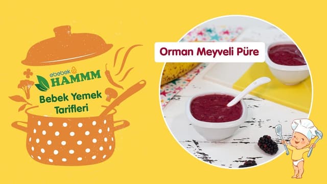 Orman Meyveli Püre | Bebek Yemek Tarifleri | Hammm Vakti image