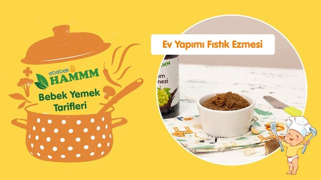 Ev Yapımı Fıstık Ezmesi | Bebek Yemek Tarifleri | Hammm Vakti image