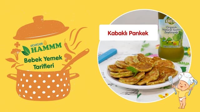 Kabaklı Pankek | Bebek Yemek Tarifleri | Hammm Vakti image